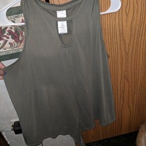 Olive green tank